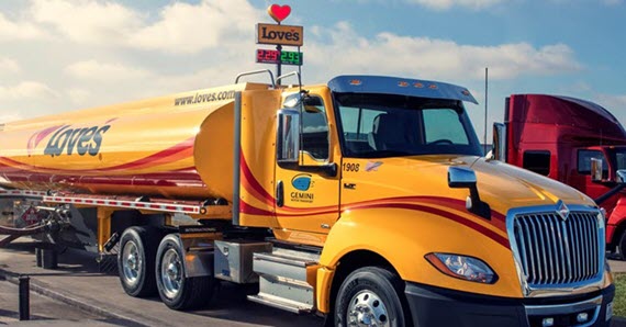 Yellow Truck Loves Logo